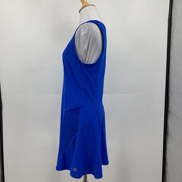 Ibkul Tank Dress Womens Medium Harbor 1/4 Zip Sleeveless Quick Dry Sport Tennis - Picture 3 of 10